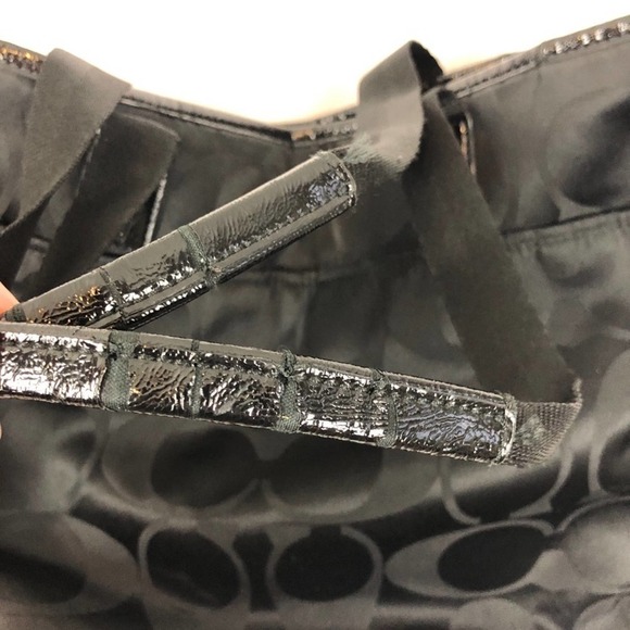 Black Authentic Coach Diaper Bag - Picture 7 of 12